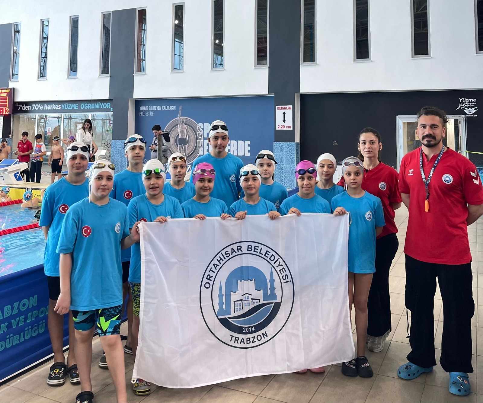 ORTAHİSAR BELEDİYESİ, SPORDA BAŞARIDAN BAŞARIYA KOŞUYOR